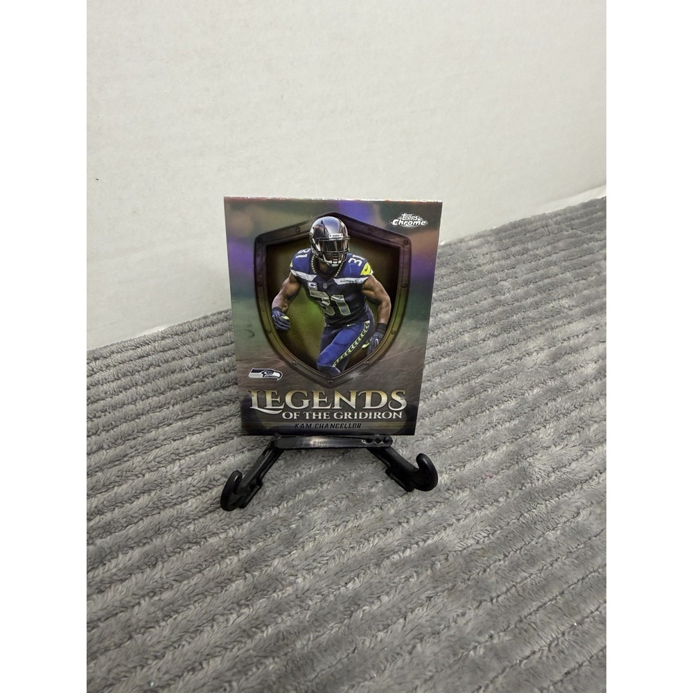 2025 Topps Chrome Kam Chancellor Legends Of The Gridiron Refractor #LOG-34
